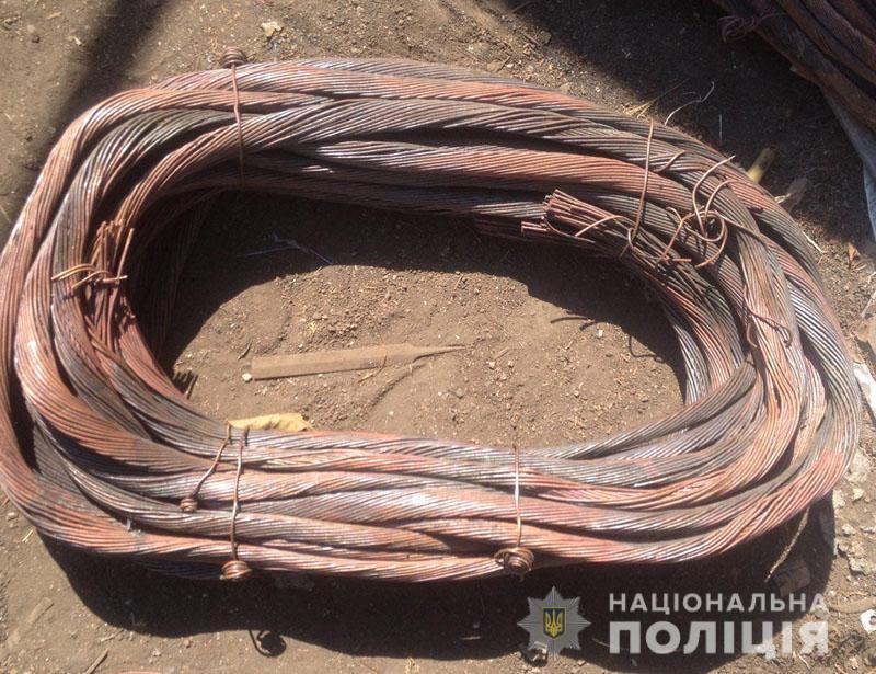 В Маріуполі чоловіки намагались вкрасти кабелів на 2 мільйони гривень 3