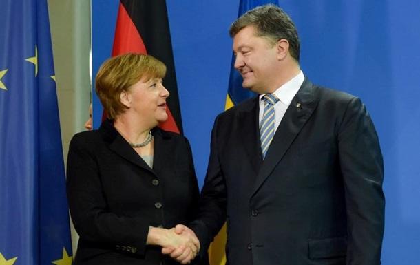 Вже завтра Меркель та Порошенко проведуть переговори по Донбасу