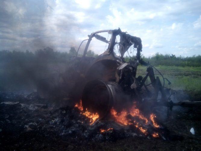 На Луганщині вибухнув на міні трактор