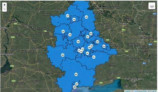 Где в Донецкой области можно будет проголосовать на выборах Президента