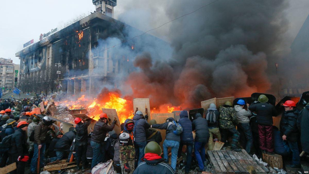 Річниця штурму на Майдані в Києві