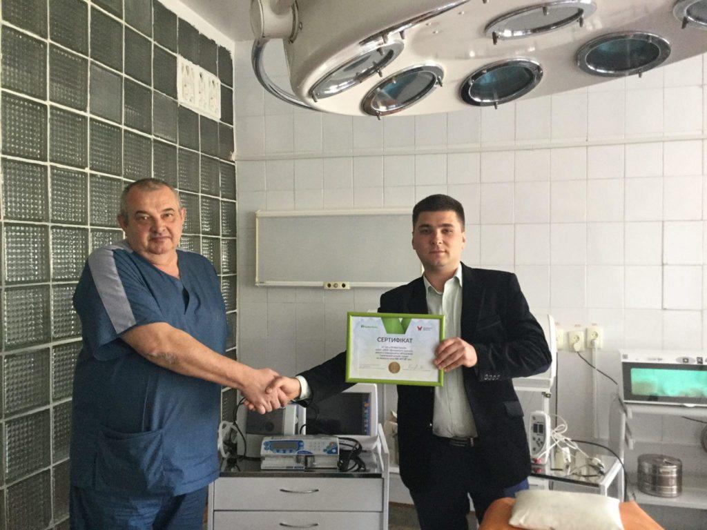 В Курахівську міську лікарню купили нове реанімаційне обладнання (ФОТО)