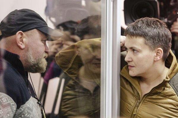Надію Савченко та Володимира Рубана звільнили з-під варти