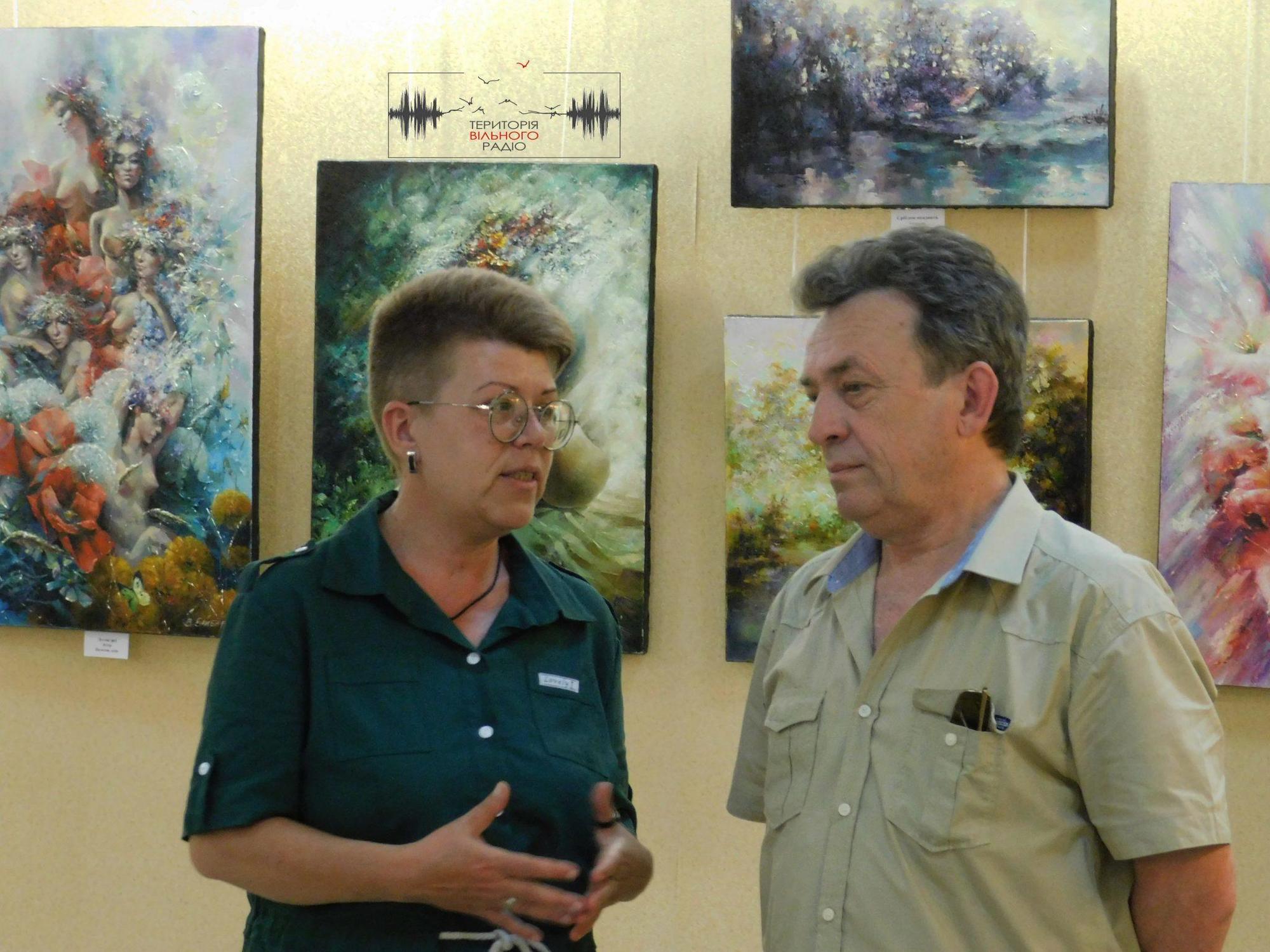 В Бахмуті відкрилась виставка художника-імпресіоніста з Донбасу