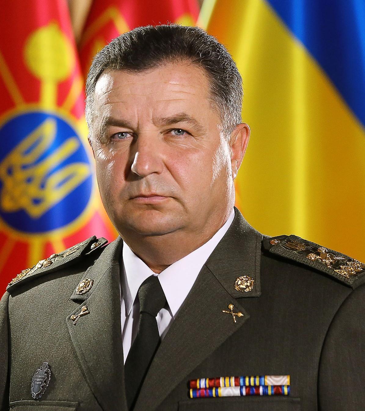 Степан Полторак, міністр оборони України, подав у відставку