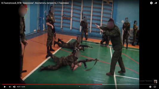 ГПУ подозревает 2 боевиков в подготовке детей в т.н. “ДНР” к боевым действиям (фото, видео)