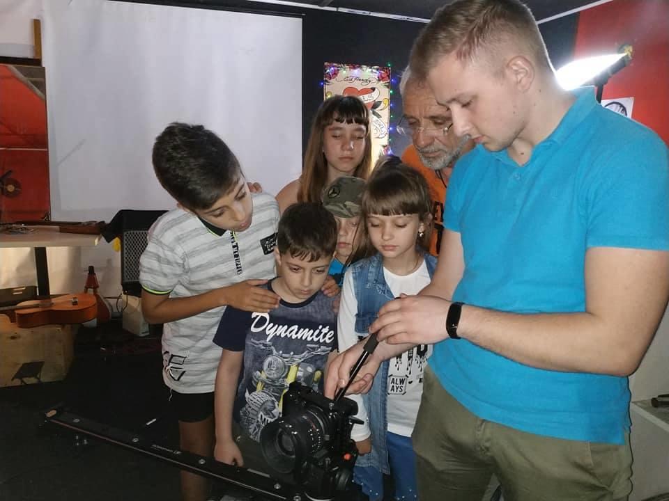 Дети из Торецка стали звездами короткометражной ленты 2