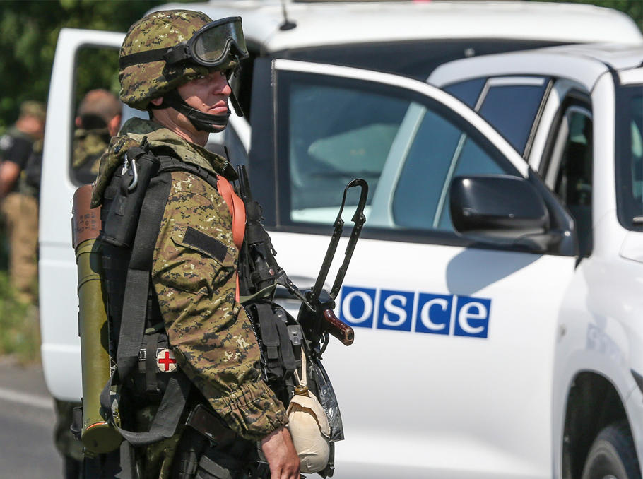 Проросійські бойовики не пустили місію ОБСЄ в район розведення військ