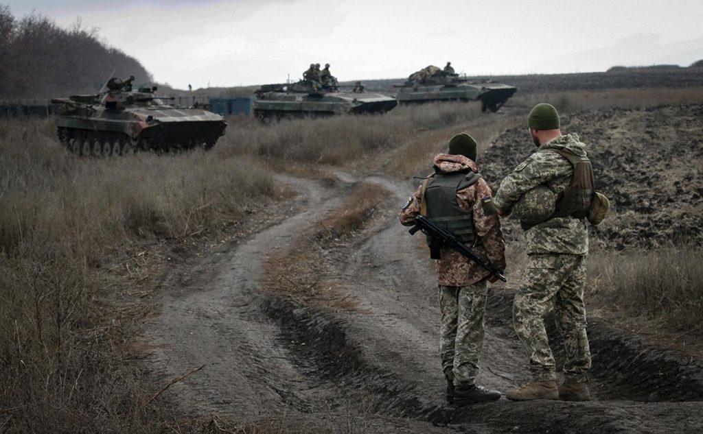 Штаб ООС: За сутки боевики выпустили в сторону украинских военных несколько десятков мин разного калибра