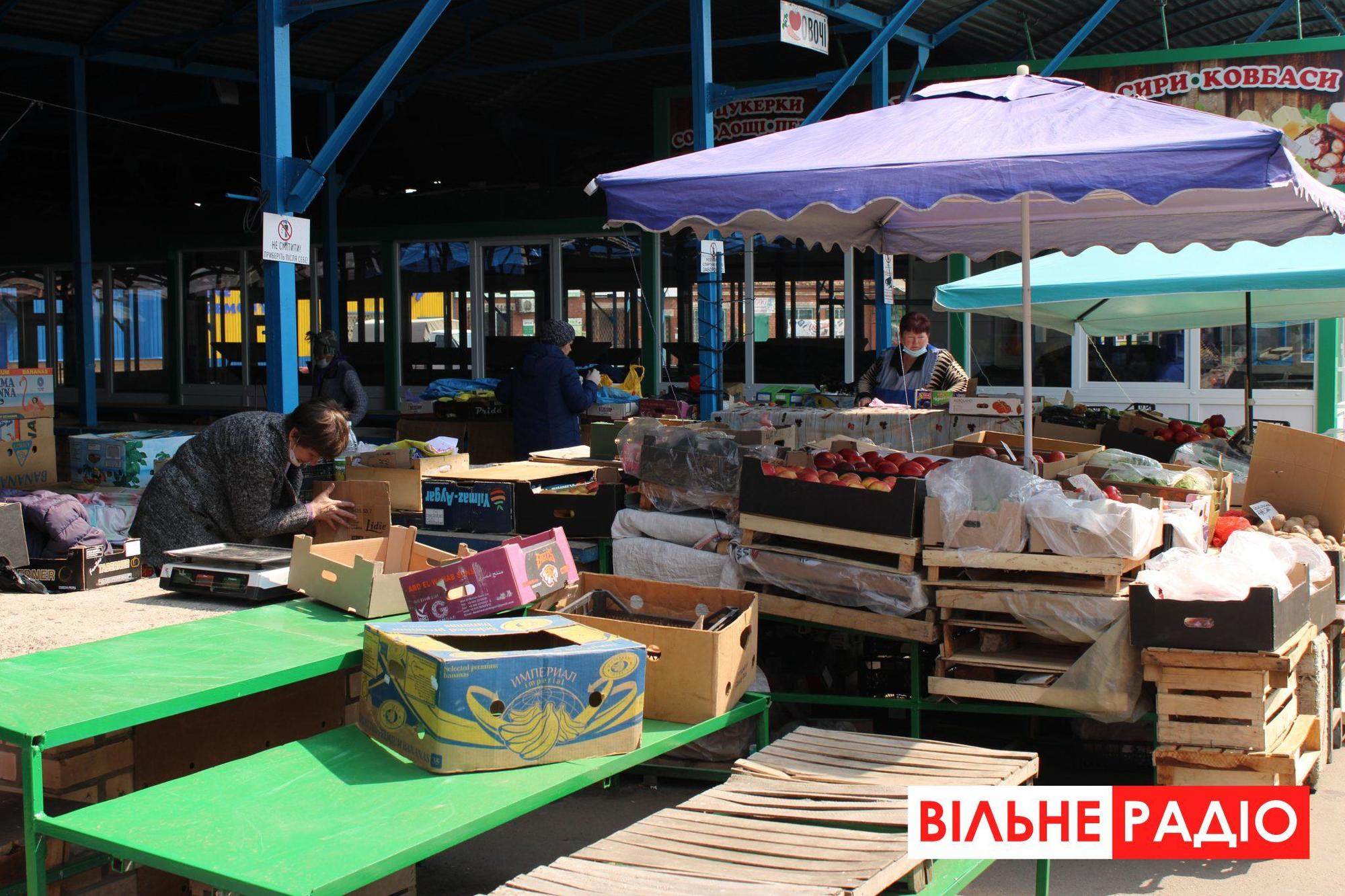 Ринок у Бахмуті продовжує працювати попри заборону