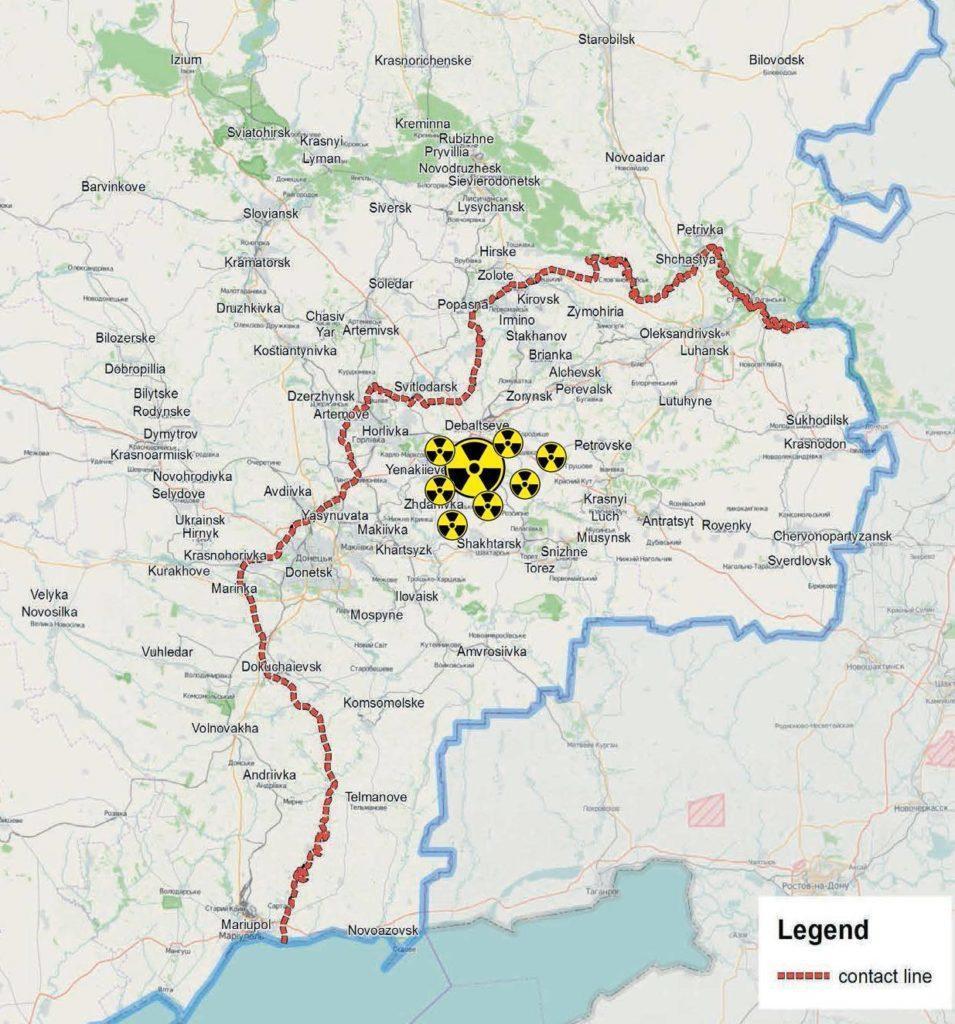 Питьевая вода Донбасса под угрозой радиоактивного загрязнения, – международные наблюдатели