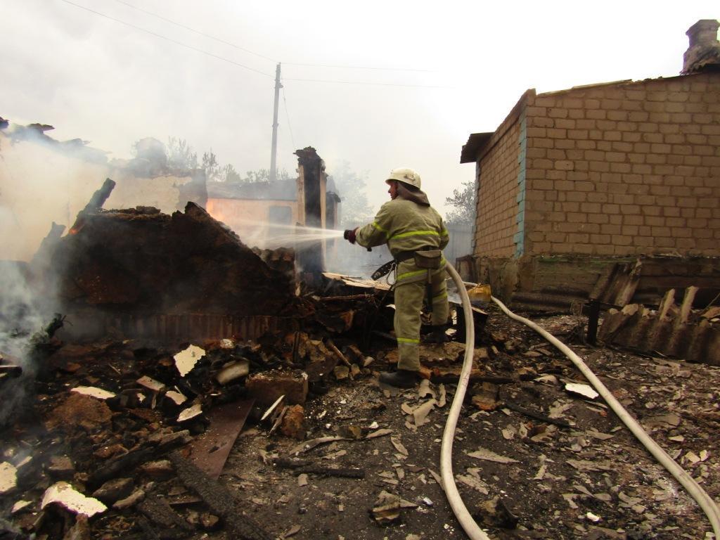 В Гладосово сгорели 4 га территории и 1 жилой дом