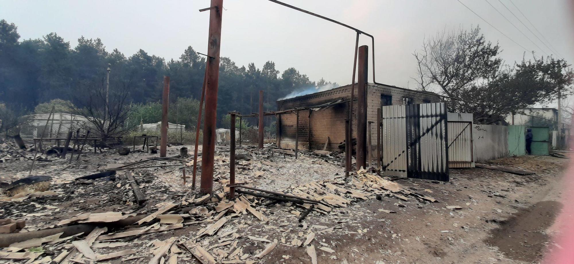 На Луганщине из-за пожара погибли 9 человек. Огонь тушат со вчерашнего дня (ФОТО, ВИДЕО) 2