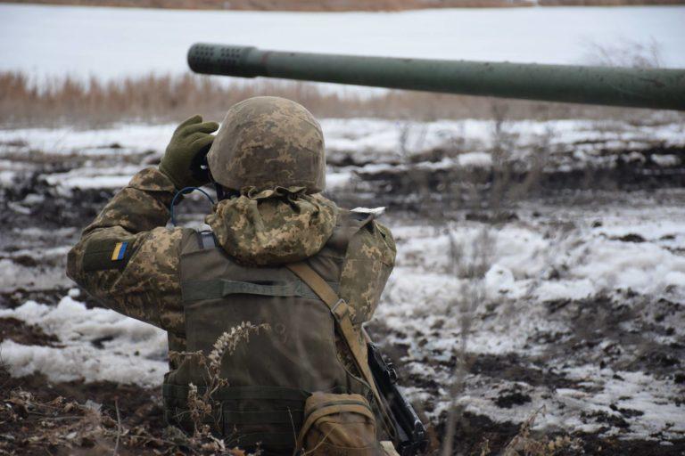 Російські найманці на Донбасі 12 разів знехтували режимом тиші. Стріляли із заборонених калібрів