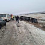 В России разбился автобус "Москва-Донецк", есть погибшие