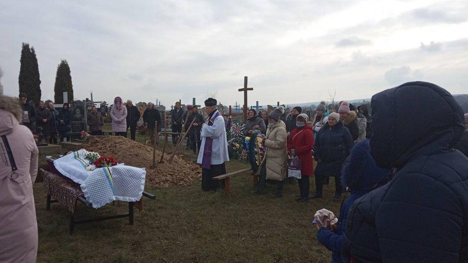 похороны военной в Винницкой области