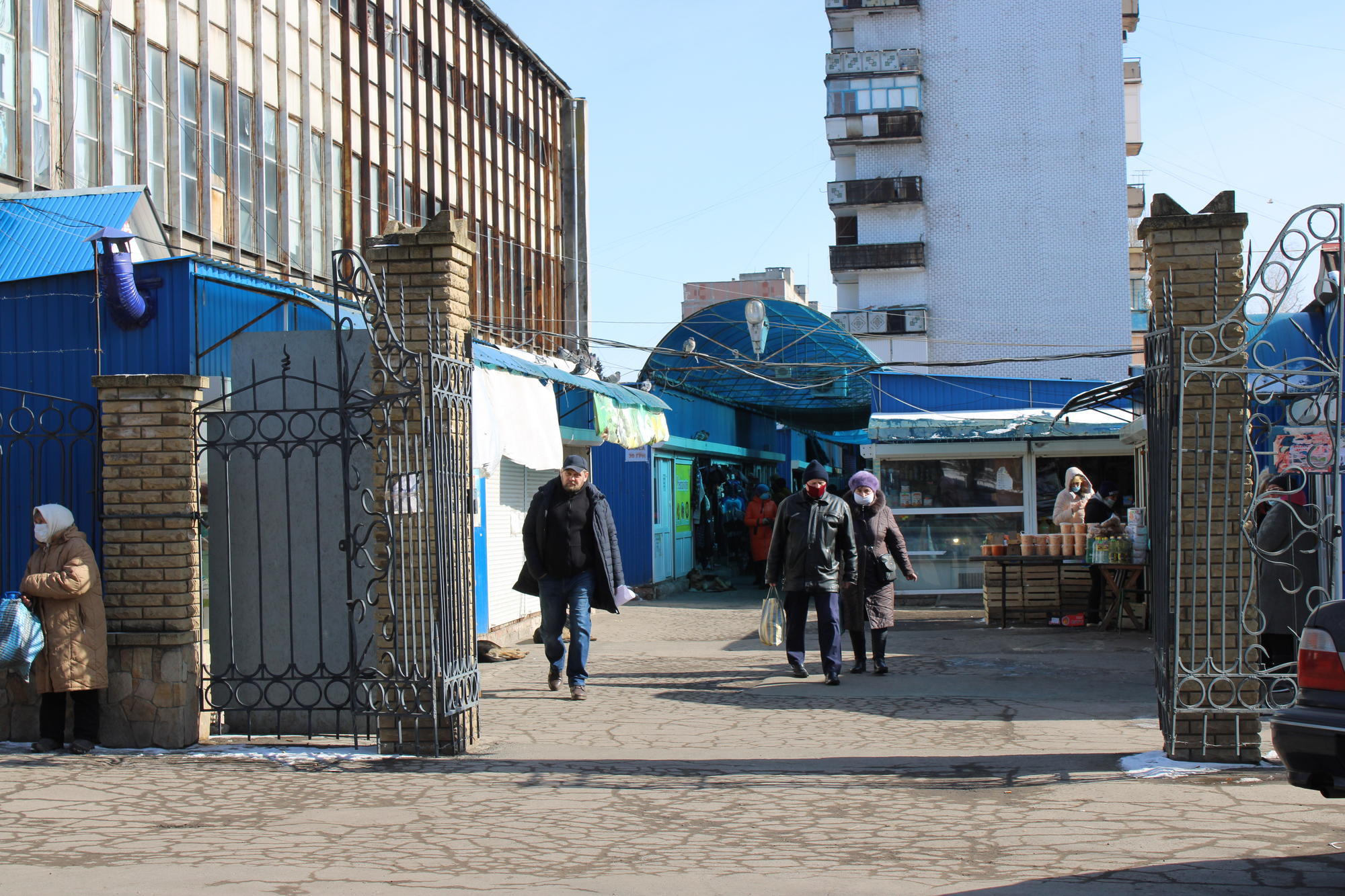 Фото рынка в Торецке