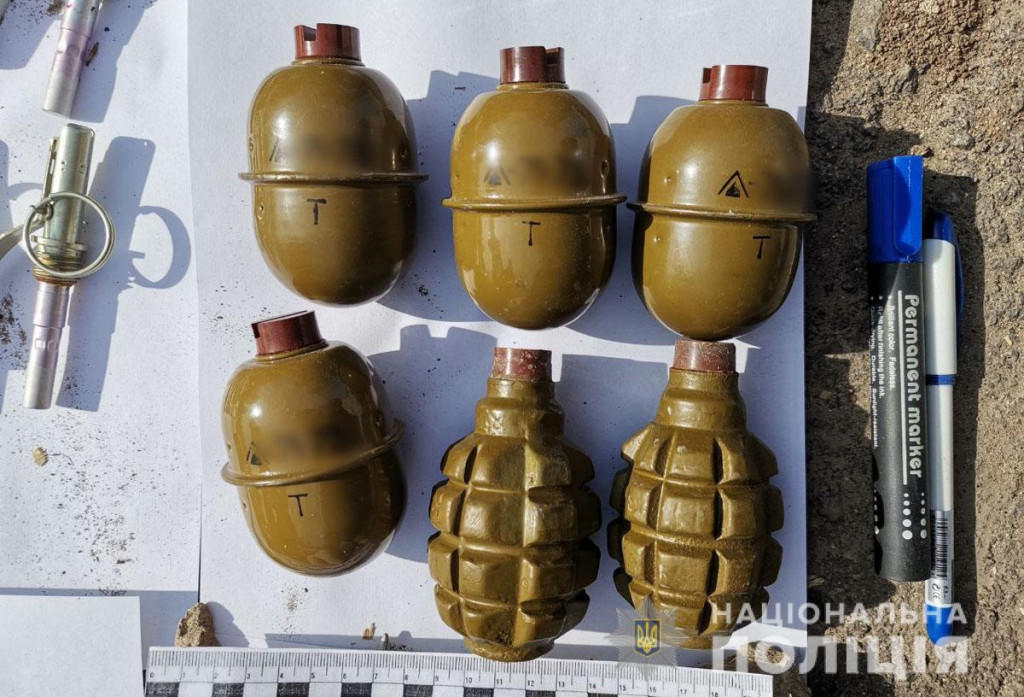 гранаты в Бахмуте