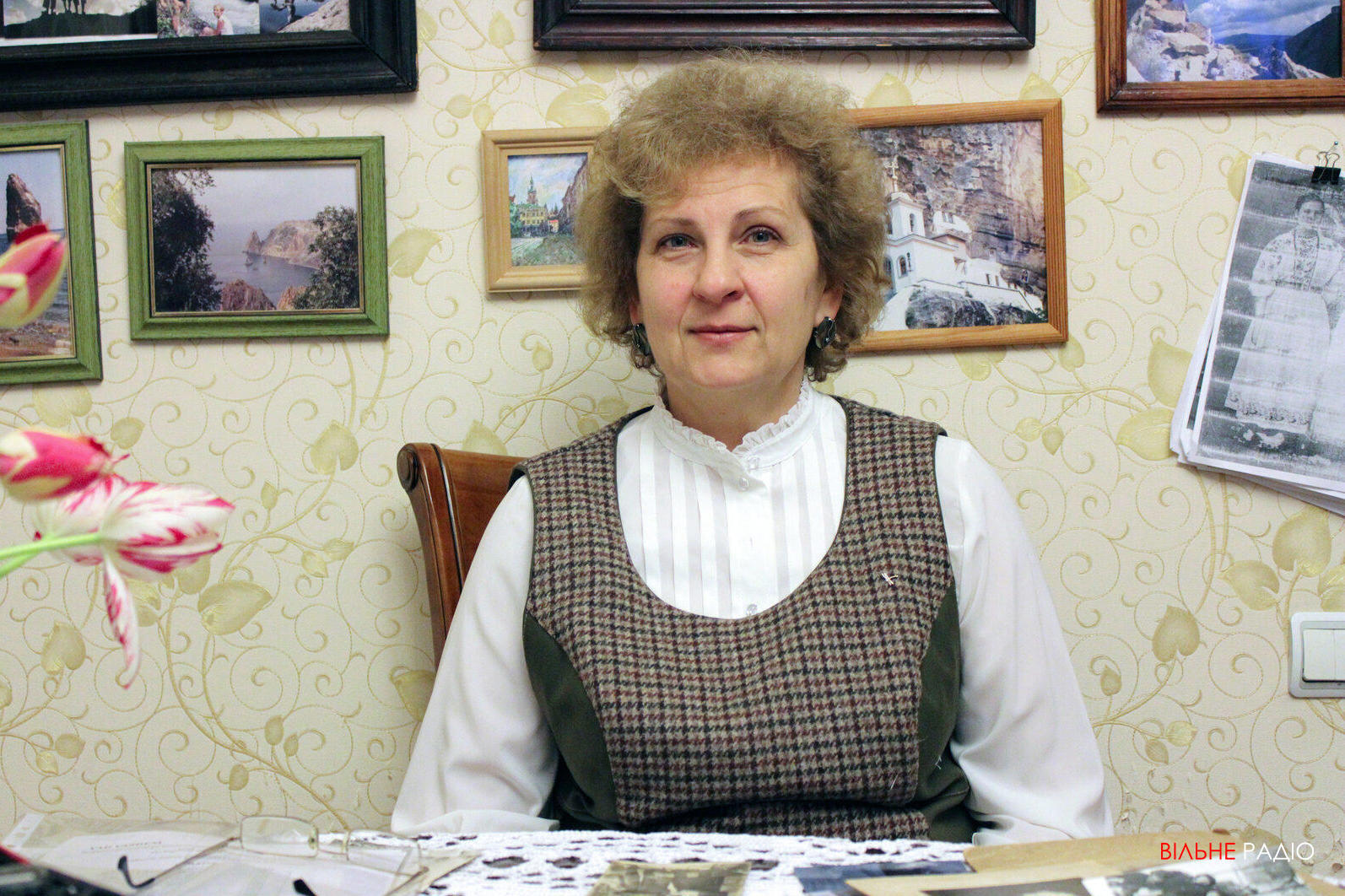 Світлана Кравченко з Бахмута, яка займається відтворенням традиційного українського вбрання