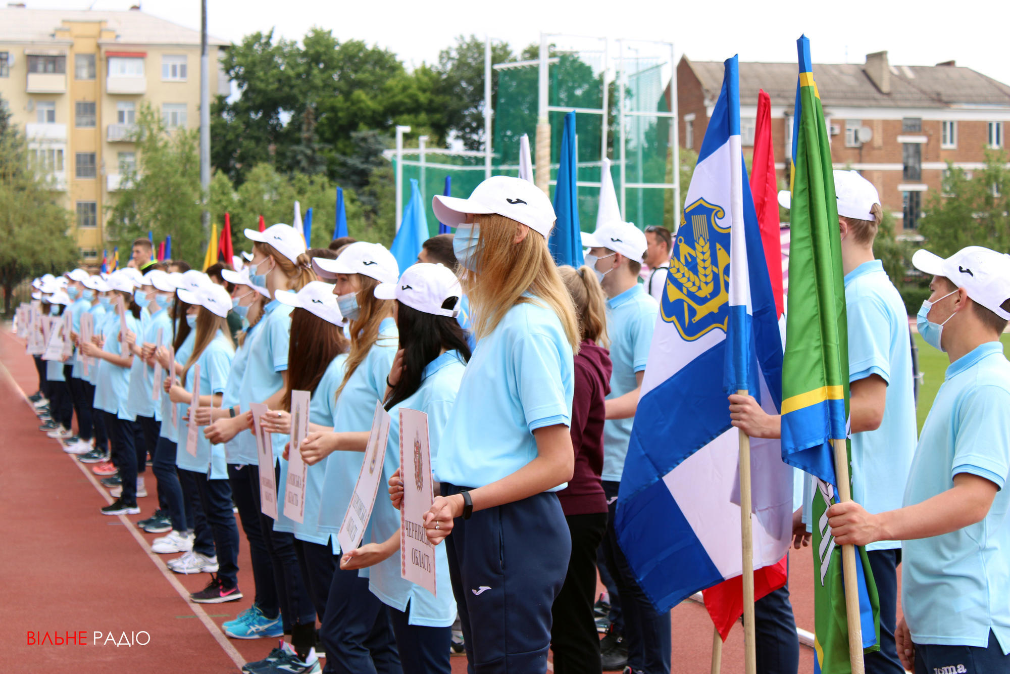 В Бахмуте стартовал чемпионат Украины по лёгкой атлетике