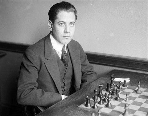 Хосе Рауль Капабланка за шахматной доской