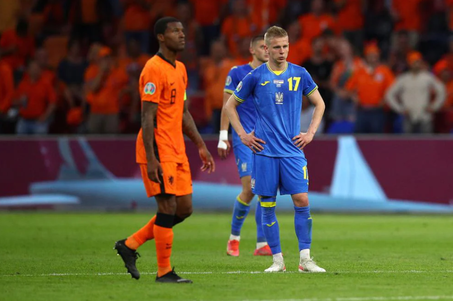 Євро-2020: після першого матчу збірна України посідає третє місце у своїй групі