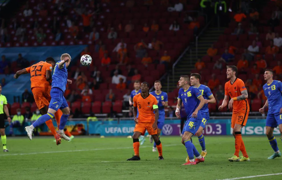 Сборная Украины проиграла сборной Нидерландов на Евро-2020