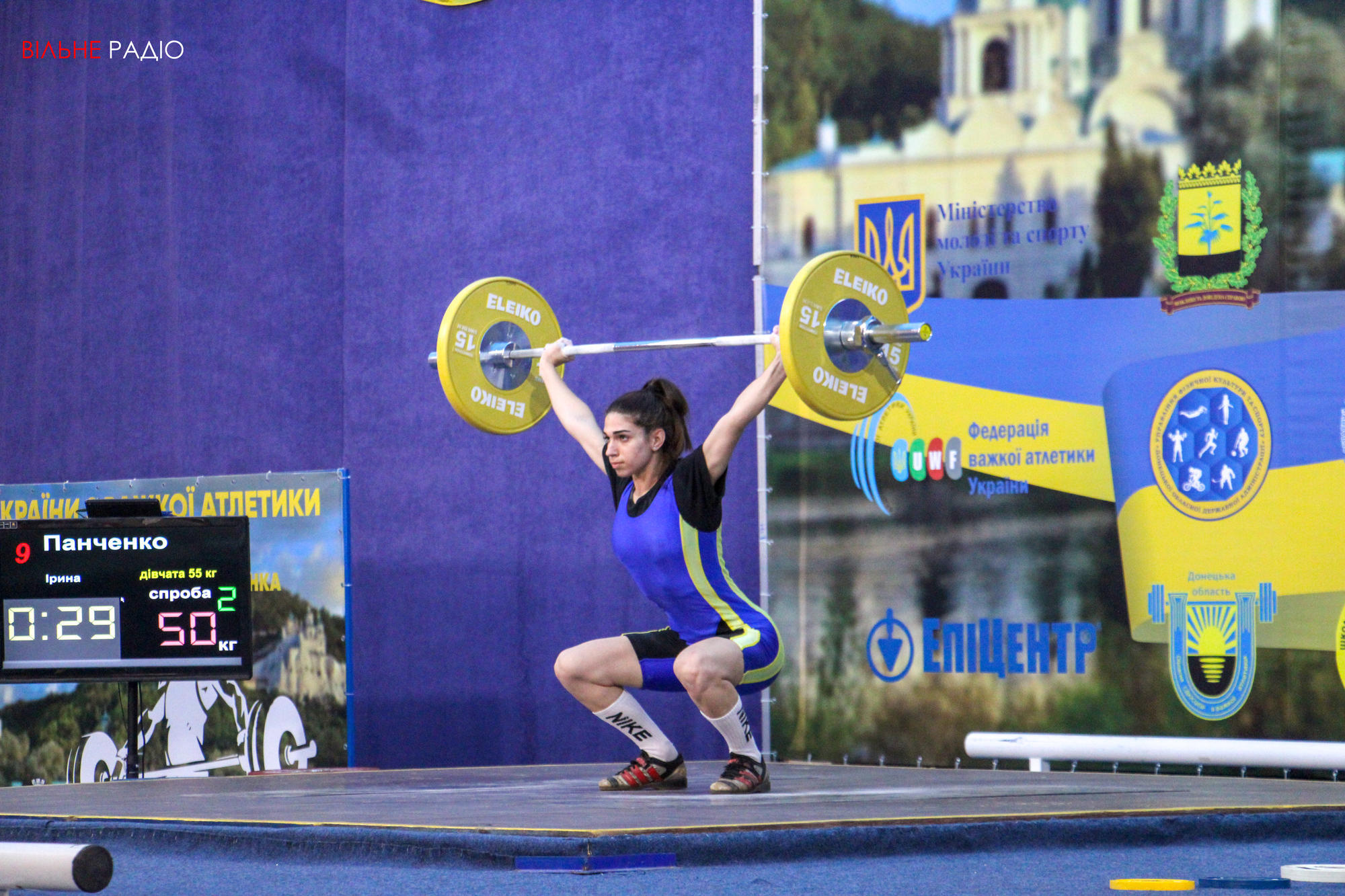  У Бахмуті вперше проводять чемпіонат України з важкої атлетики серед молоді