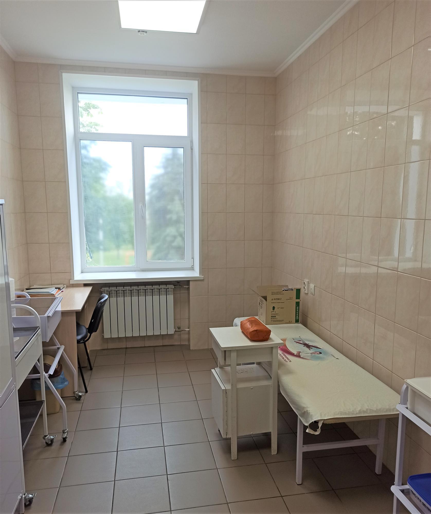 процедурный кабинет в больнице Дружковки для отделения гемодиализа