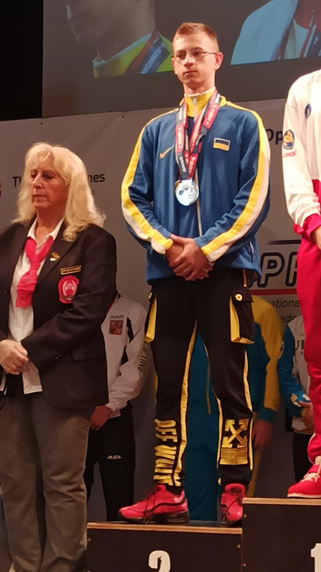 Бахмутянин завоював “срібло” на Чемпіонаті Європи з паверліфтингу