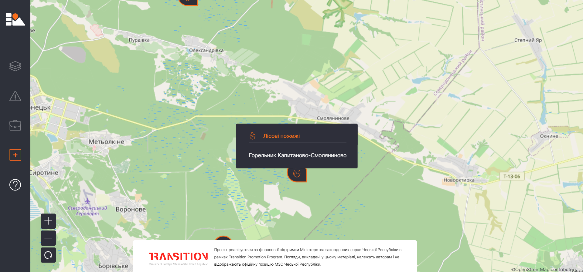 В Україні запустили екологічну мапу Донбасу