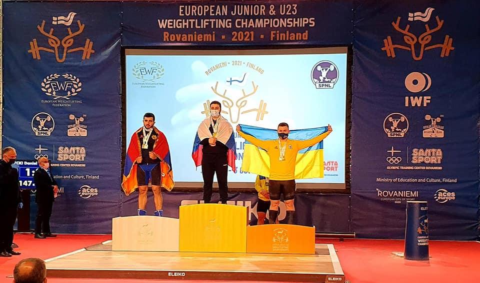 Тяжелоатлеты Донецкой области стали призерами Чемпионата Европы