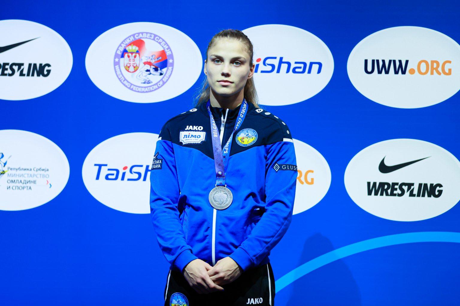 Бахмутская спортсменка Екатерина Зеленых завоевала "серебро" на Чемпионате мира по борьбе