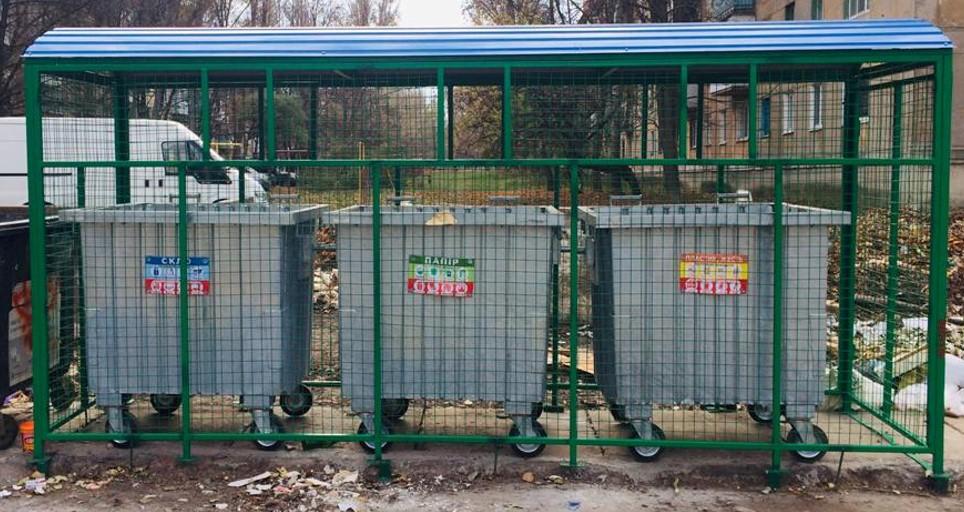 В Часов Яре установят 8 мусорных контейнеров с крышками
