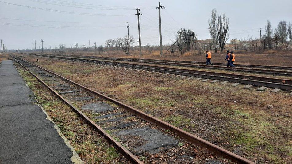 В Красногоровке восстановили движение грузовых поездов
