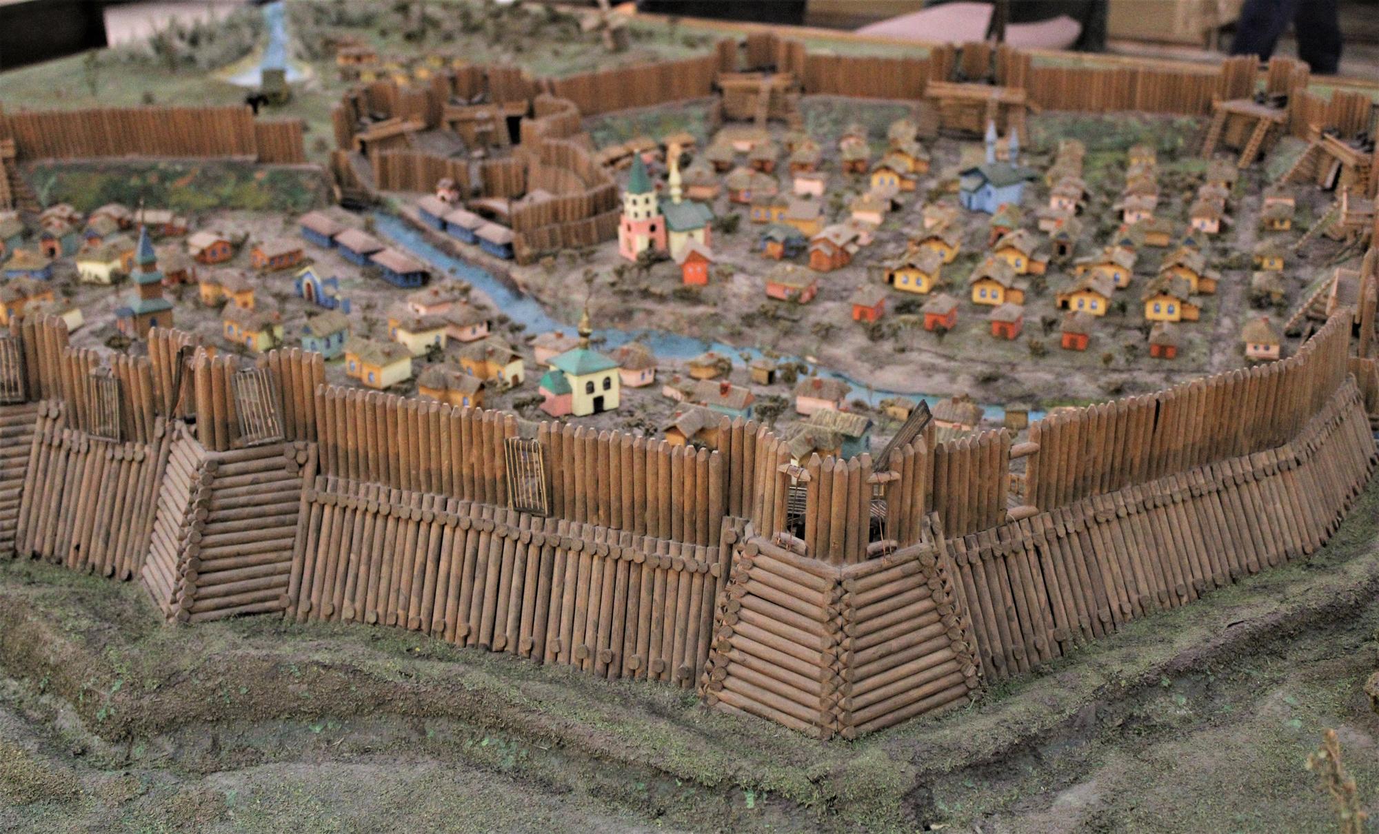 макет Бахмутської фортеці