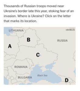 У новорічній вікторині від New York Times понад третина читачів не змогли показати Україну на карті 2