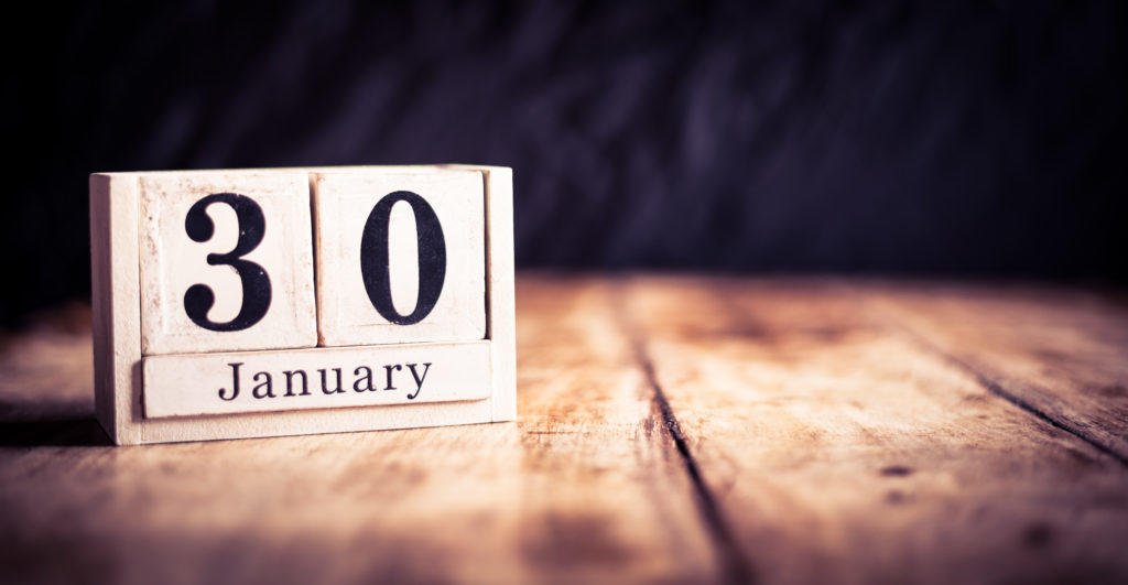 30 січня: свята і події в історії