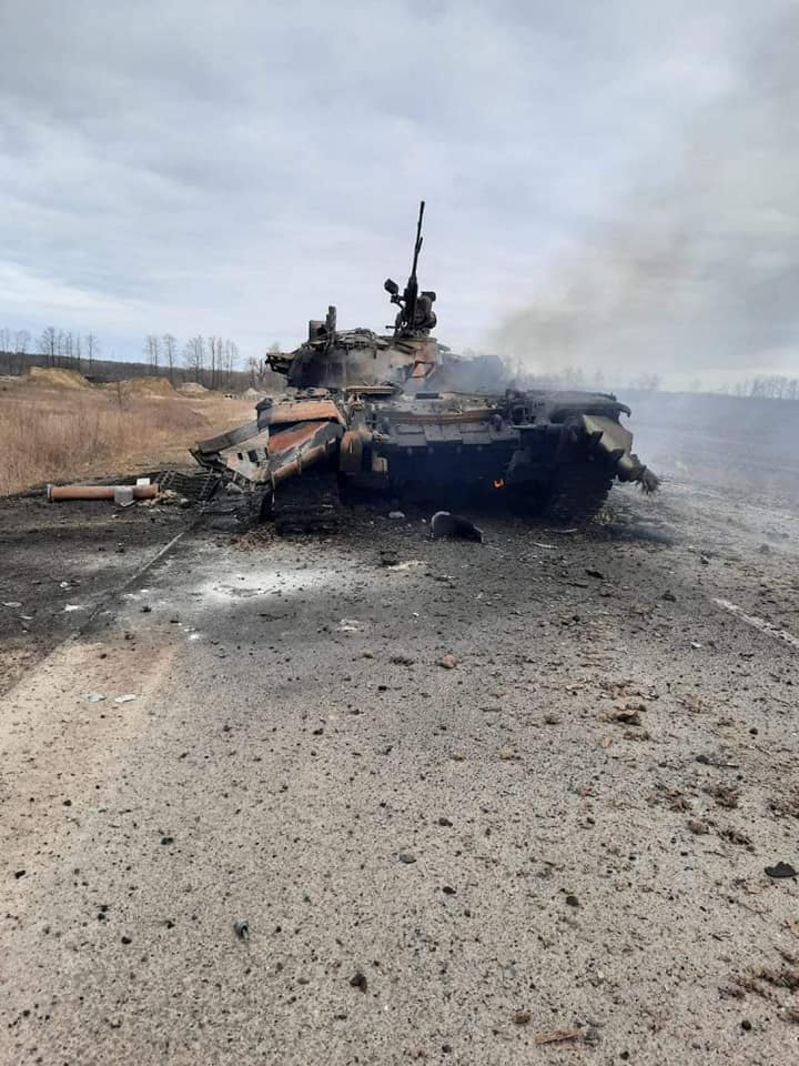 Танковую роту армии России уничтожили возле населенного пункта Прилуки, — Генштаб 2