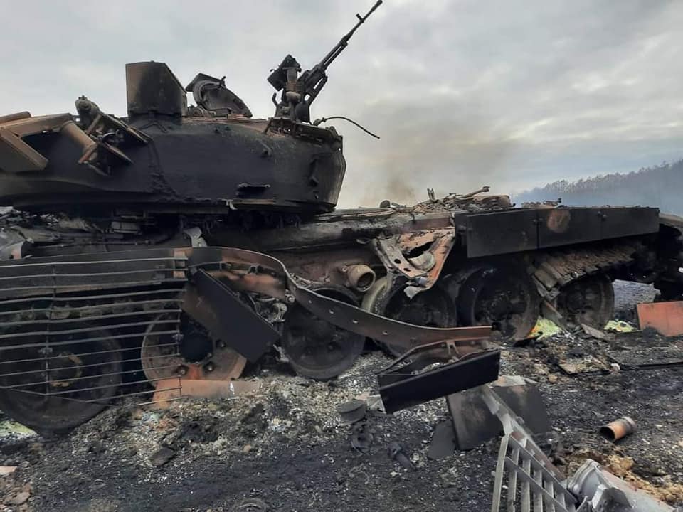 Танковую роту армии России уничтожили возле населенного пункта Прилуки, — Генштаб