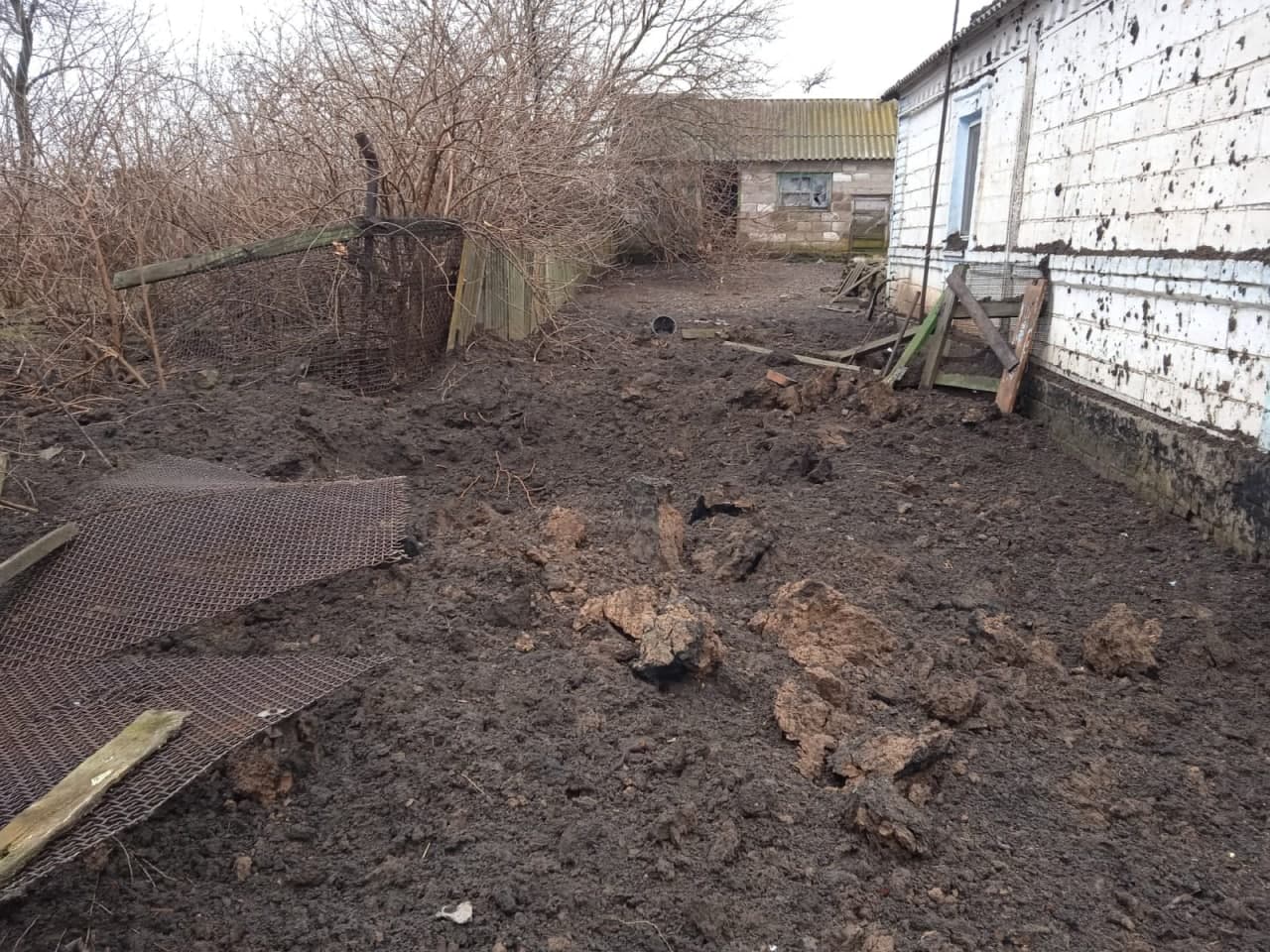 Новоселовка Вторая последствия обстрелов в Донецкой области