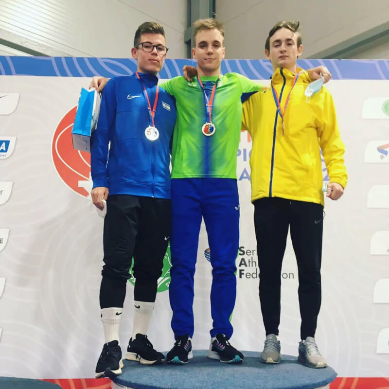 Легкоатлети-юніори з Донеччини вибороли два призових місця на міжнародних змаганнях