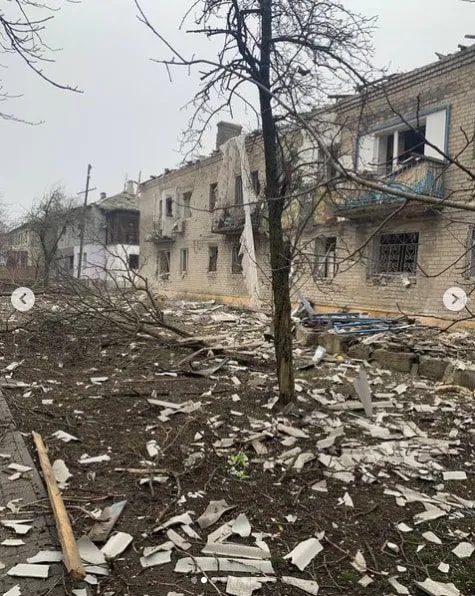зруйнований будинок у Волновасі