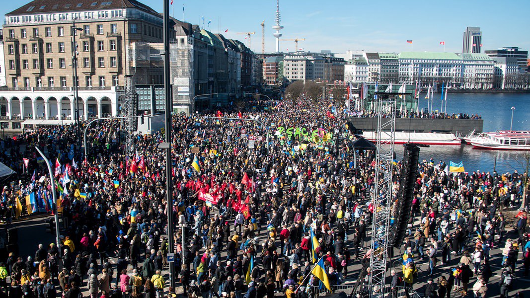 демонстрація проти війни у Німеччині