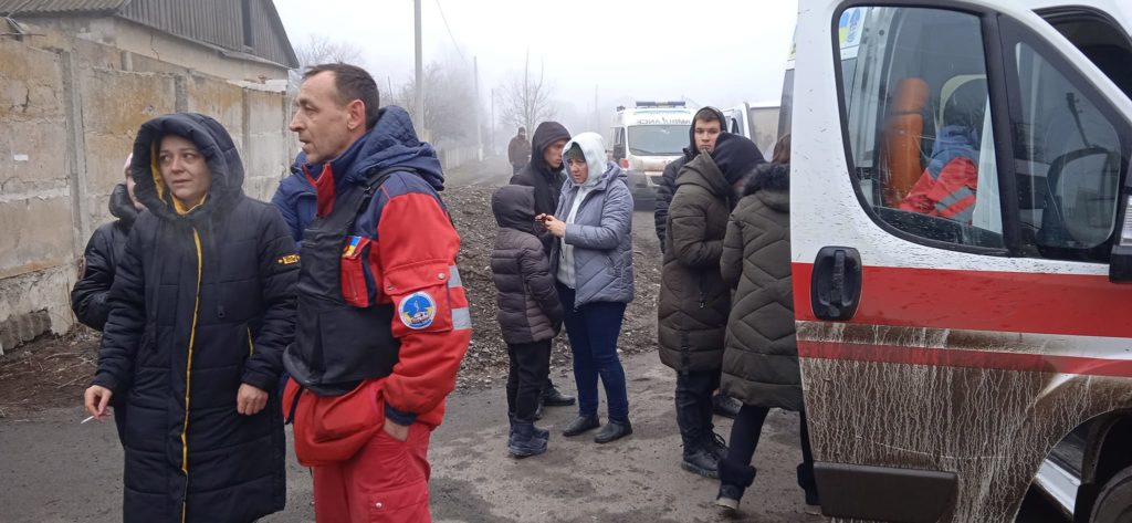 200 человек были эвакуированы из Волновахи, где уже несколько дней не утихают активные бои