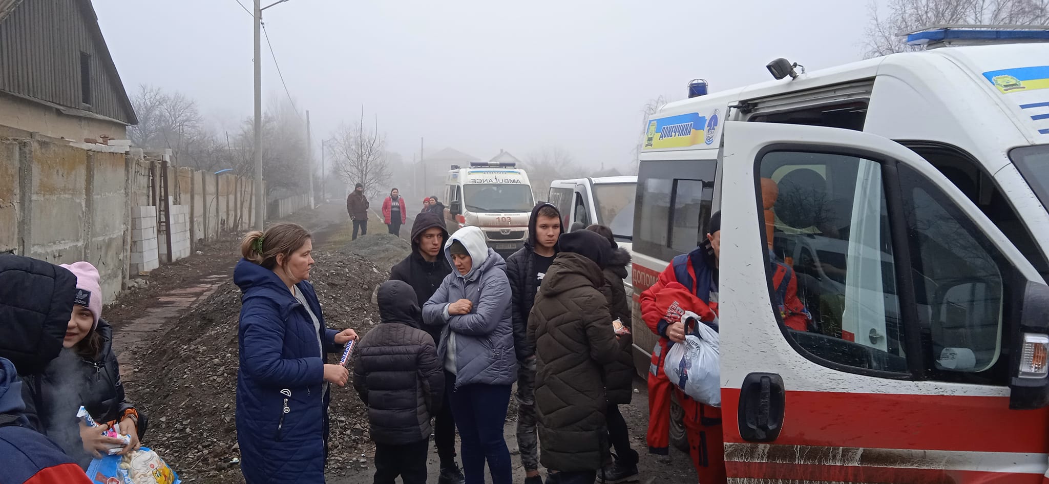 200 человек были эвакуированы из Волновахи, где уже несколько дней не утихают активные бои 8