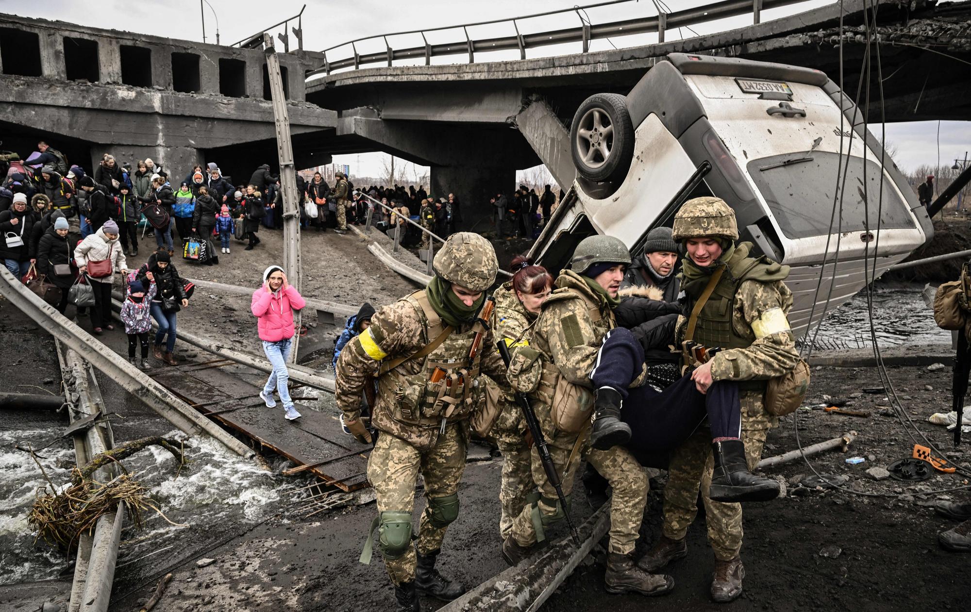 Война в Украине, день 10-й: оккупанты срывают эвакуацию гражданских и продолжают терять самолеты 5