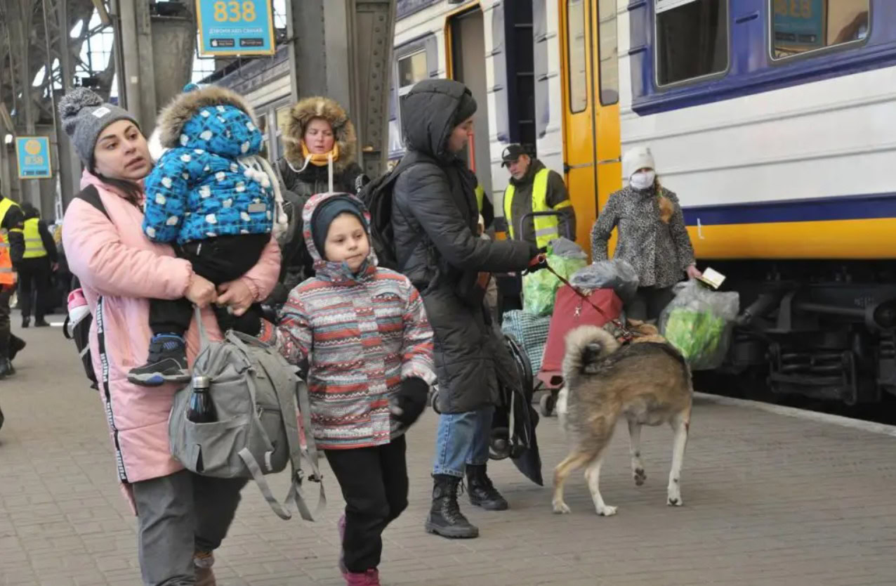 Евакуаційні потяги з Донеччини на 24 березня