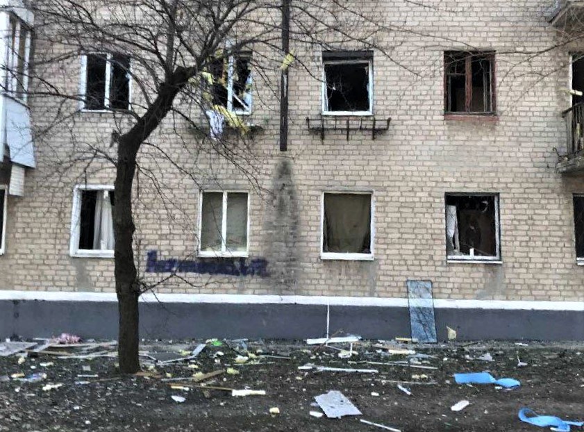 Російські окупанти вгатили по Бахмуту, цивільні не постраждали, — міськрада (ФОТО)