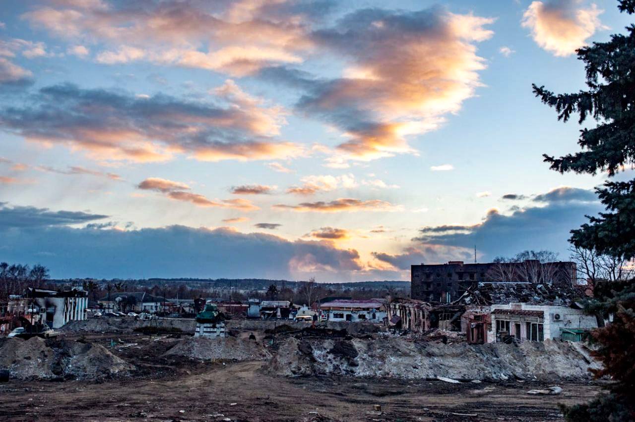 зруйноване місто Тростянець у Сумській області